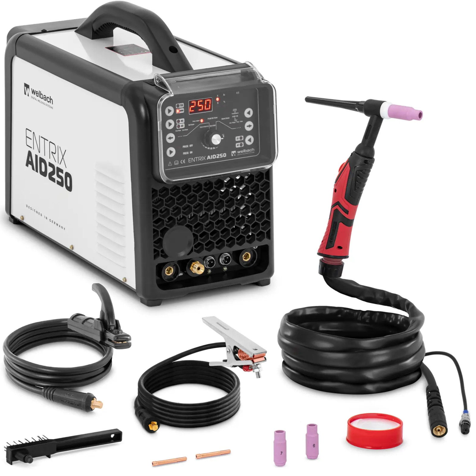 Spawarka do aluminium stali miedzi TIG AC/DC MMA 2T 4T 250 A Spawarka do aluminium stali miedzi TIG AC/DC MMA 2T 4T 250 A