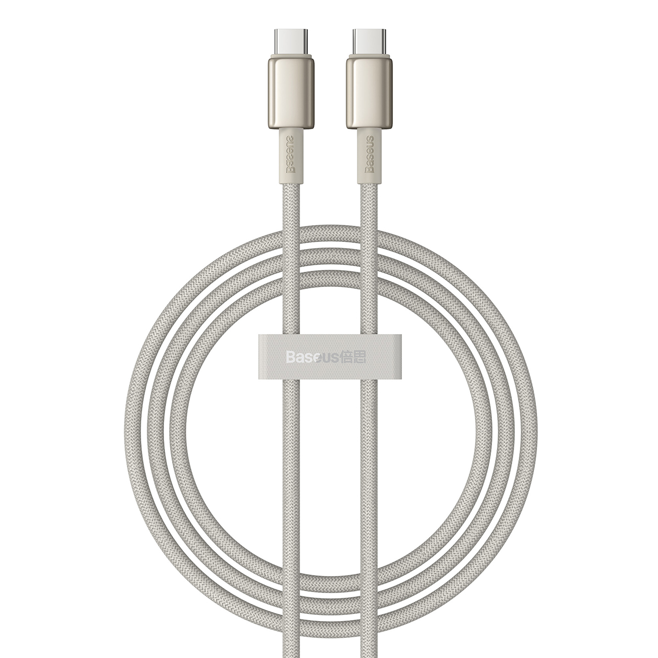 Kabel przewód Tungsten Gold USB-C – USB-C 100W 1m – złoty