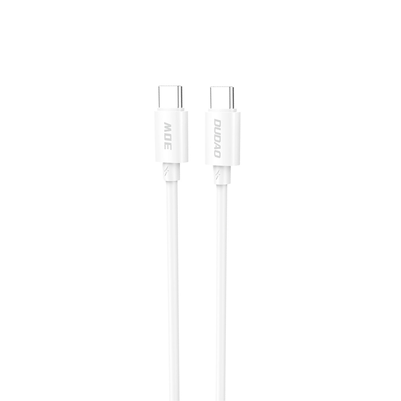 Kabel przewód L4C USB-C – USB-C 30W 480Mb/s 2m – biały Kabel przewód L4C USB-C – USB-C 30W 480Mb/s 2m – biały