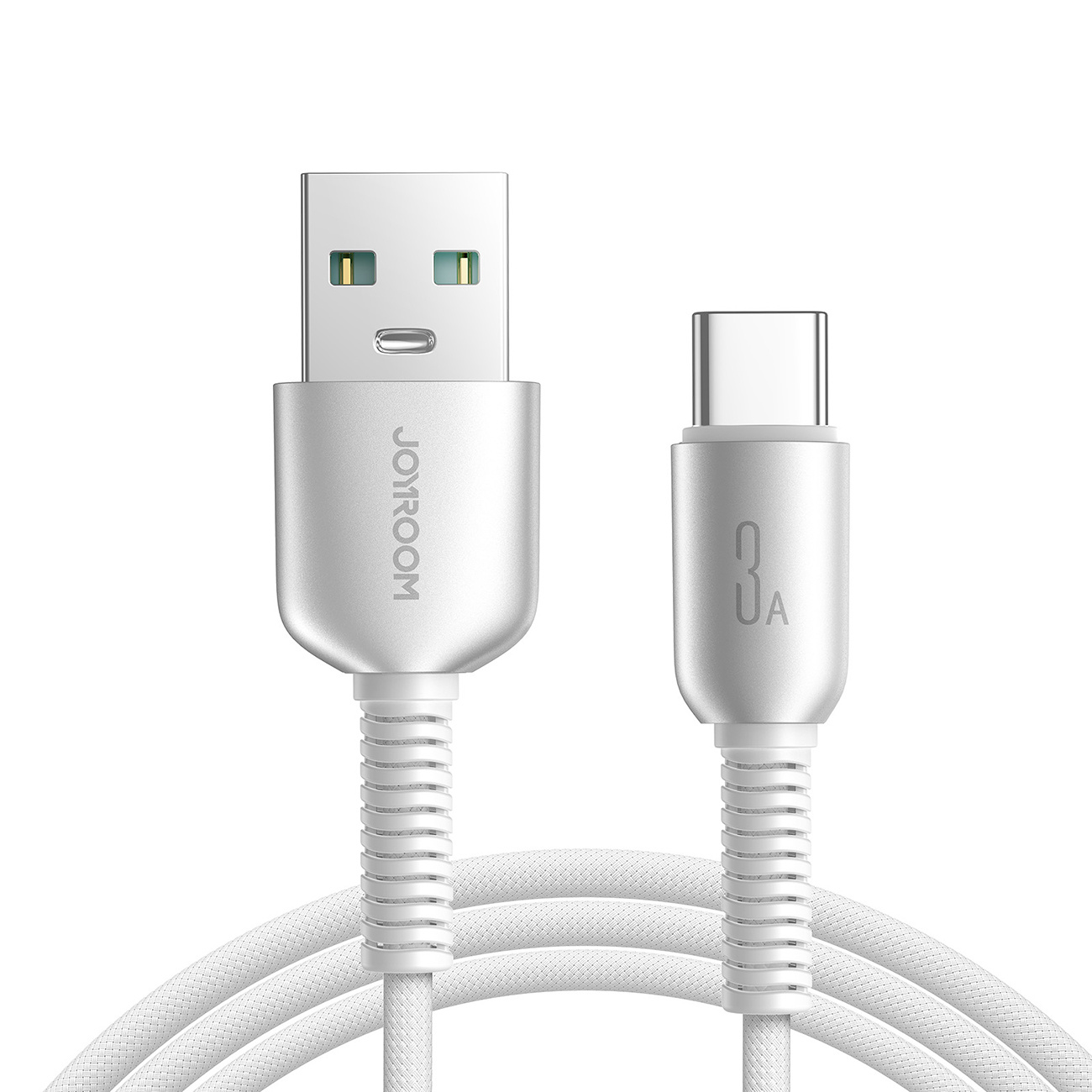Kabel przewód Cutting-Edge Series 3A USB-A – USB-C 1.2m – szary Kabel przewód Cutting-Edge Series 3A USB-A – USB-C 1.2m – szary