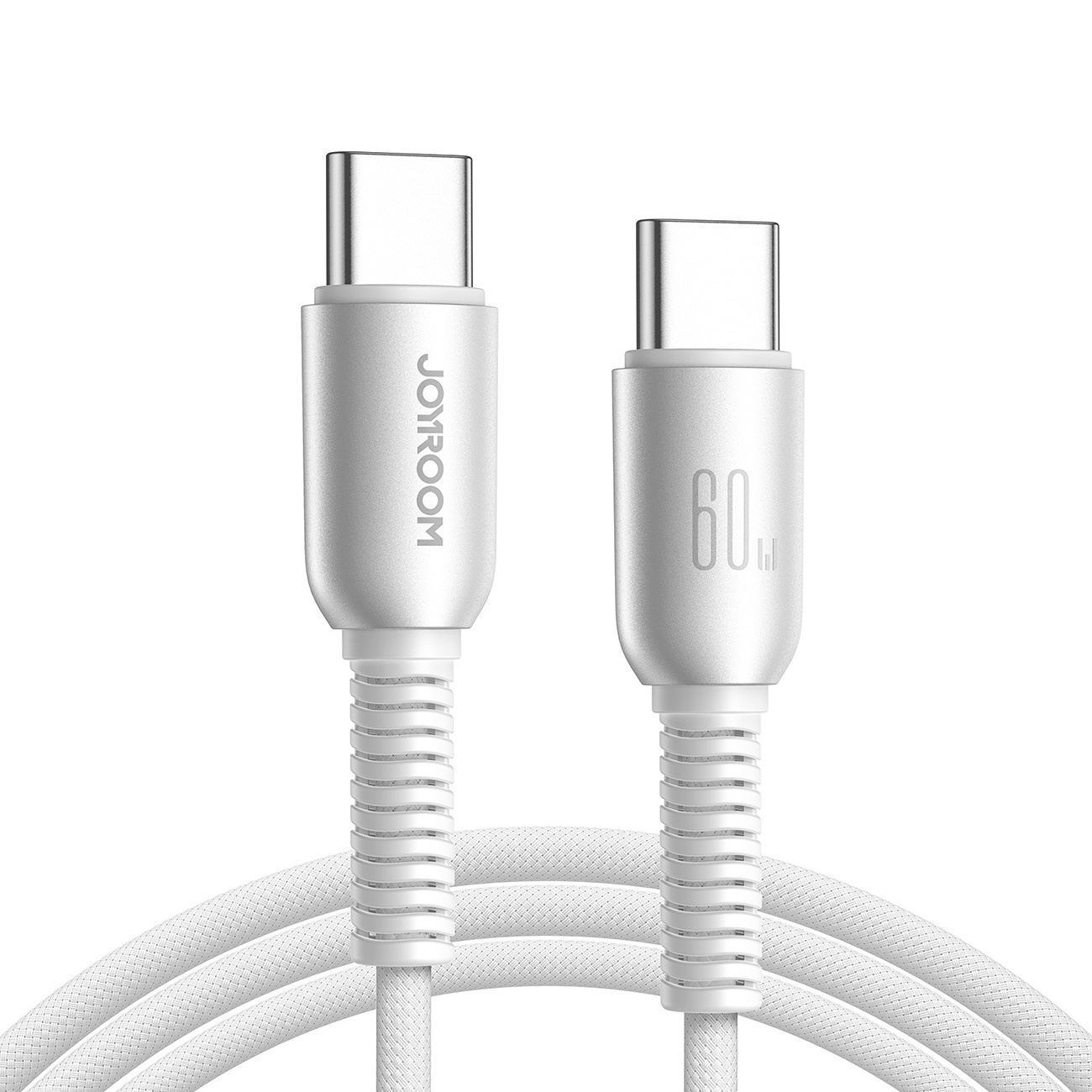 Kabel przewód Cutting-Edge Series 60W USB-C – USB-C 1.2m – szary Kabel przewód Cutting-Edge Series 60W USB-C – USB-C 1.2m – szary