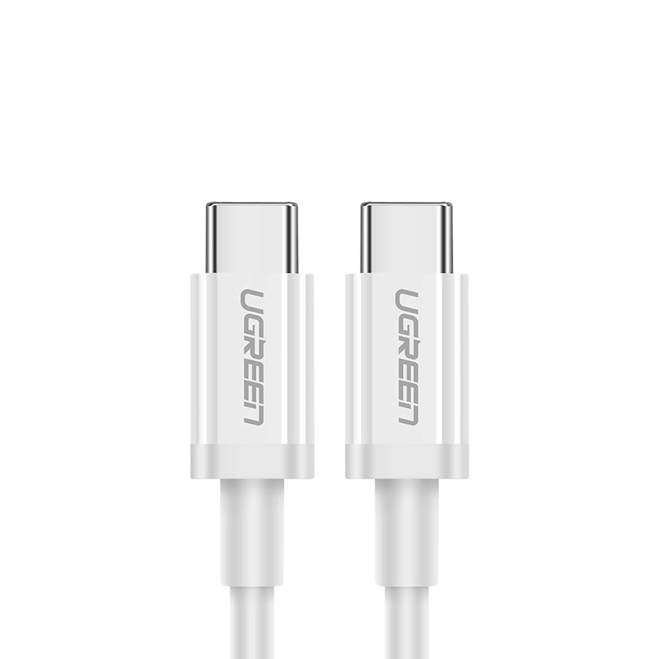 Kabel przewód USB-C – USB-C PD QC AFC 2m – biały