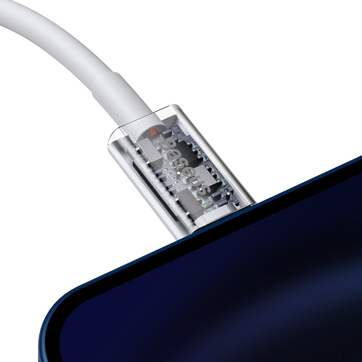 Kabel przewód Superior Series USB-C / Lightning PD 20W 2m – biały
