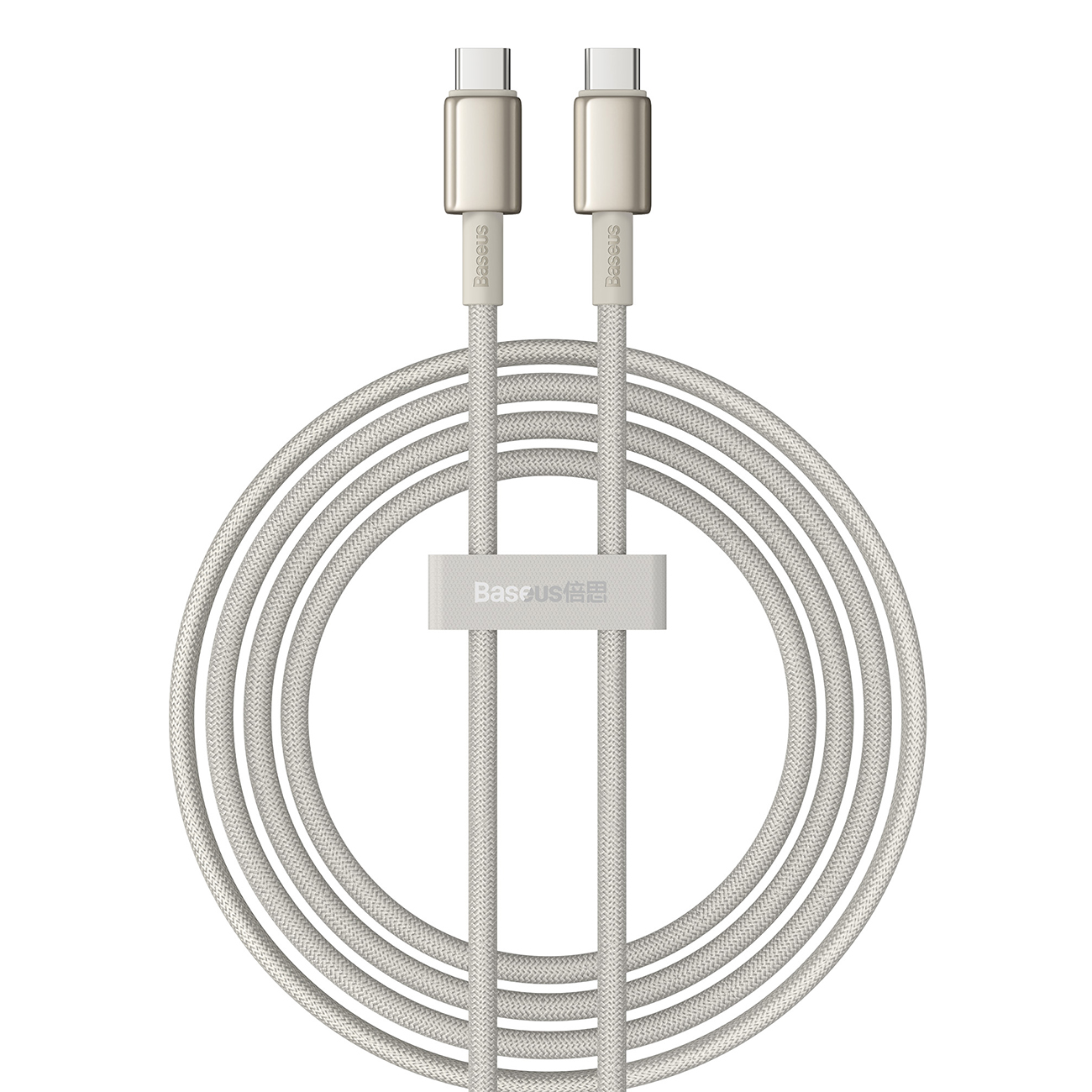 Kabel przewód Tungsten Gold USB-C 100W 2m – złoty