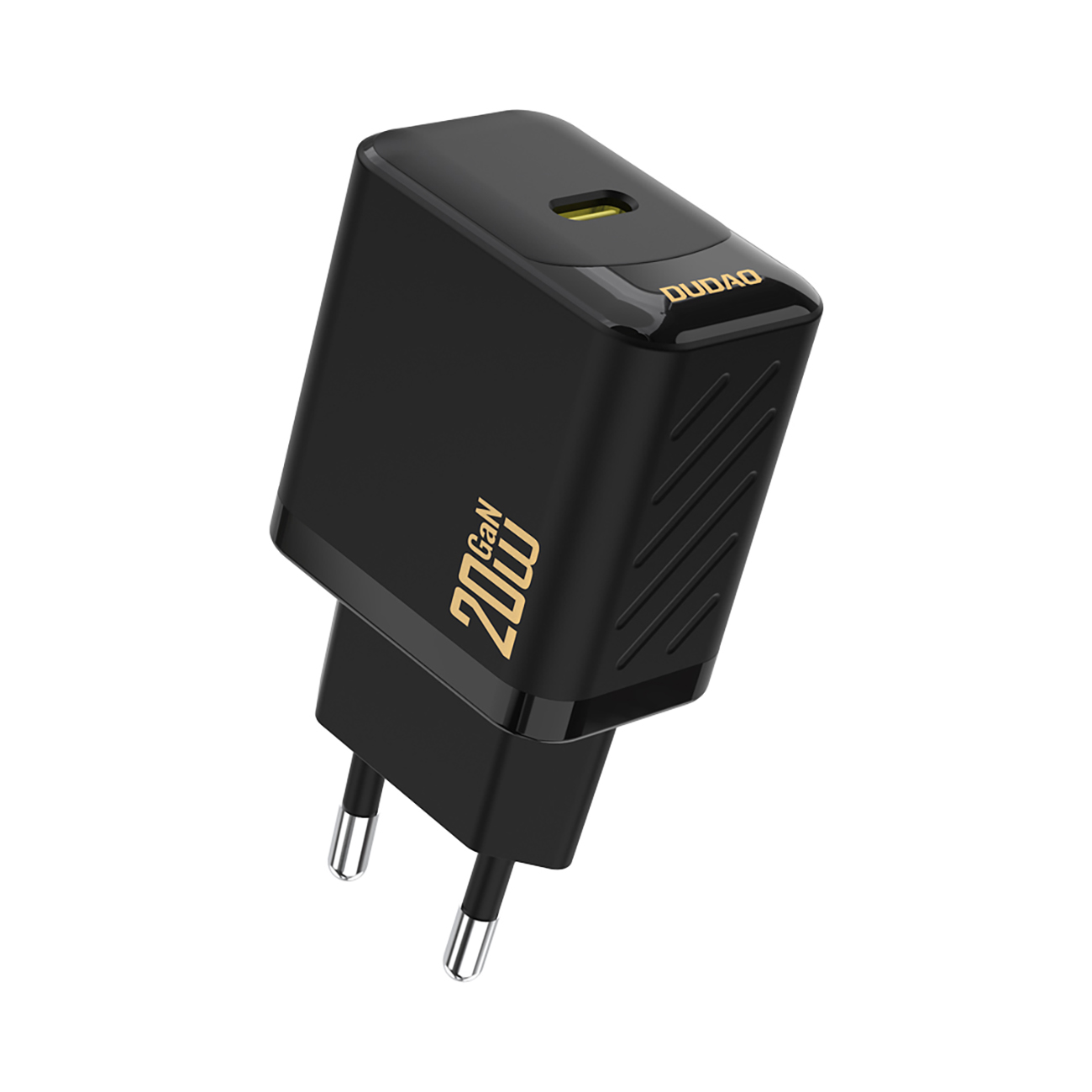 Ładowarka sieciowa PD20W GaN USB-C – czarna Ładowarka sieciowa PD20W GaN USB-C – czarna