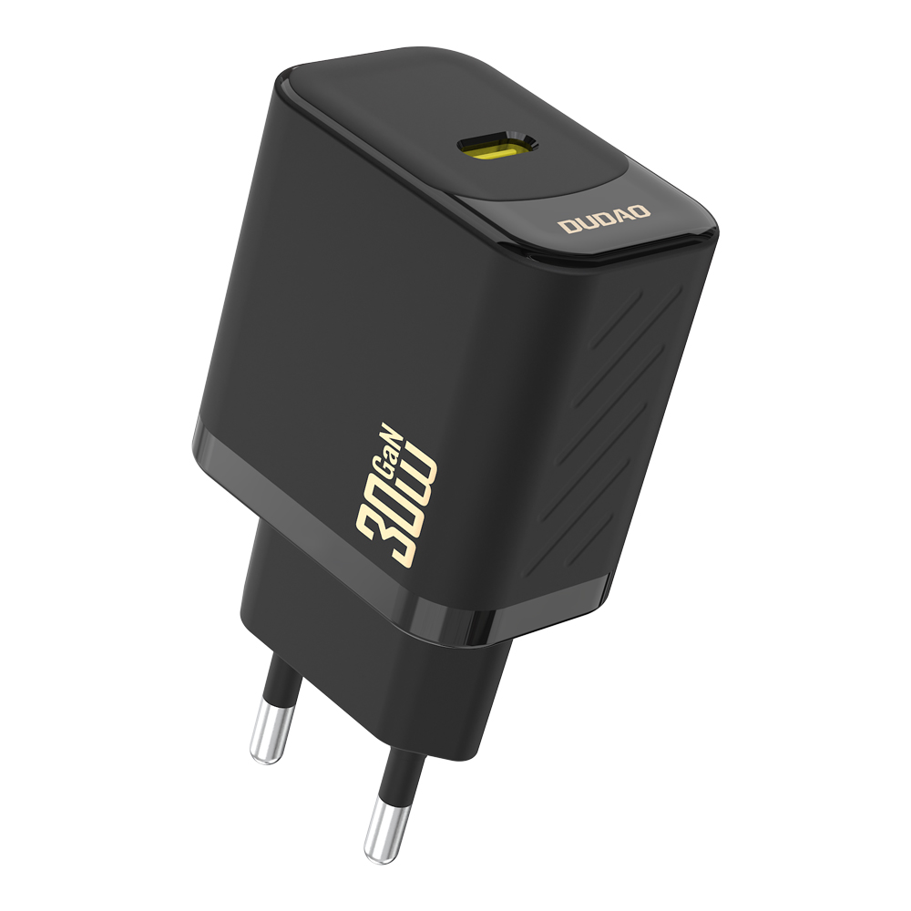 Szybka ładowarka sieciowa 30W PD GaN USB-C – czarna