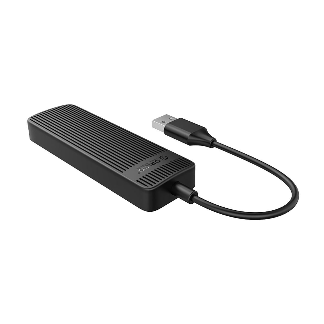 Hub FL02 stacja dokująca rozdzielacz USB-A na 4x USB-A – czarny Hub FL02 stacja dokująca rozdzielacz USB-A na 4x USB-A – czarny