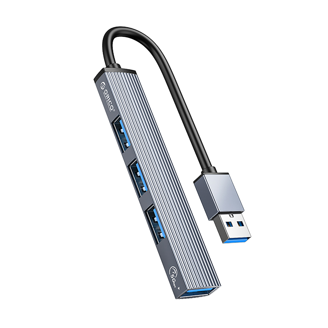 Hub AH-A13 stacja dokująca rozdzielacz USB-A – szary