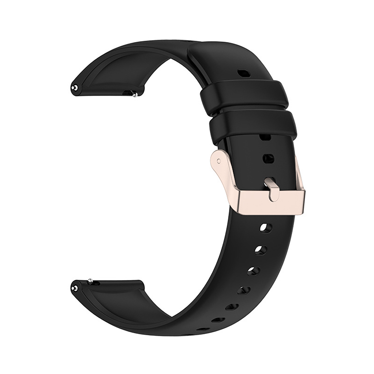 Pasek silikonowy do zegarka Xiaomi Mi Watch/Amazfit GTR 47mm – czarny