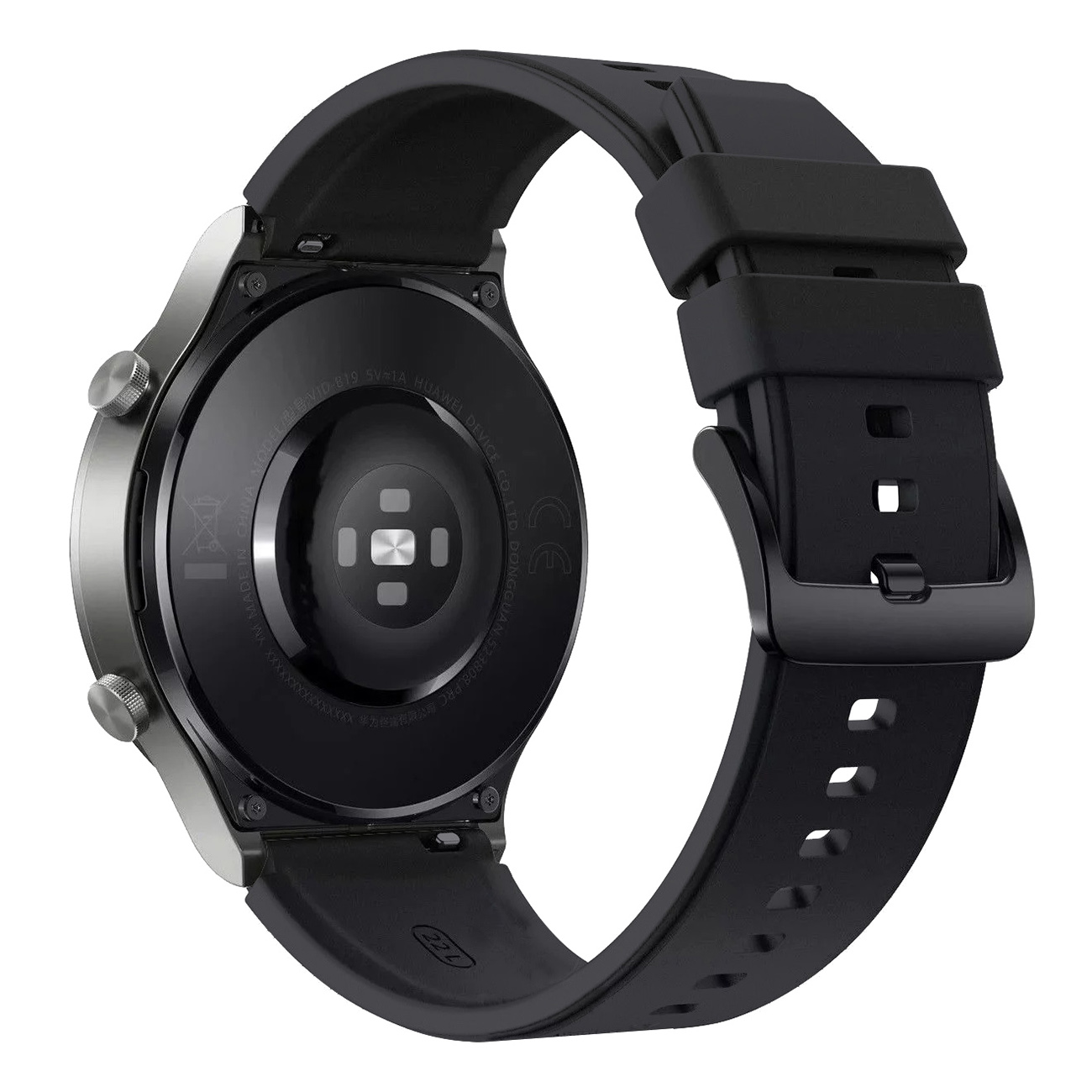 Pasek silikonowy do zegarka Huawei Watch GT 2/3/4/2 Pro/3 Pro/4 Pro/GT 2e 46mm – czarny Pasek silikonowy do zegarka Huawei Watch GT 2/3/4/2 Pro/3 Pro/4 Pro/GT 2e 46mm – czarny
