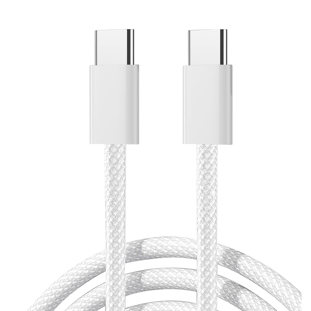 Kabel przewód Ben Series USB-C 60W 1 m – biały Kabel przewód Ben Series USB-C 60W 1 m – biały