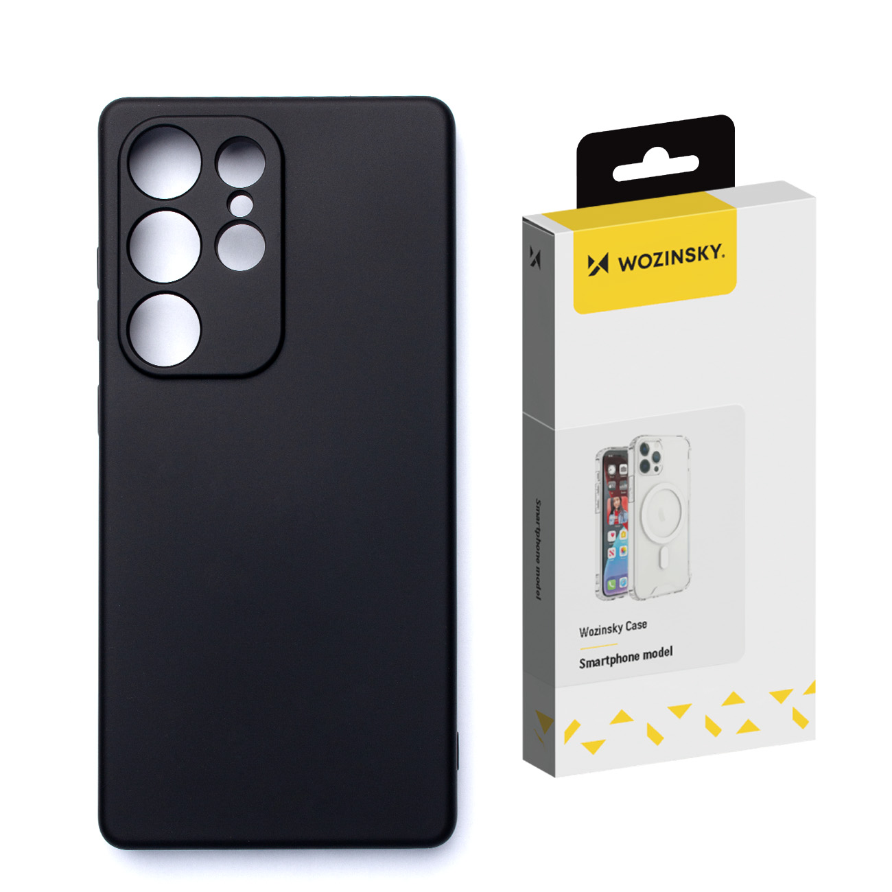 Etui pokrowiec na Samsung Galaxy S25 Soft Case – czarne