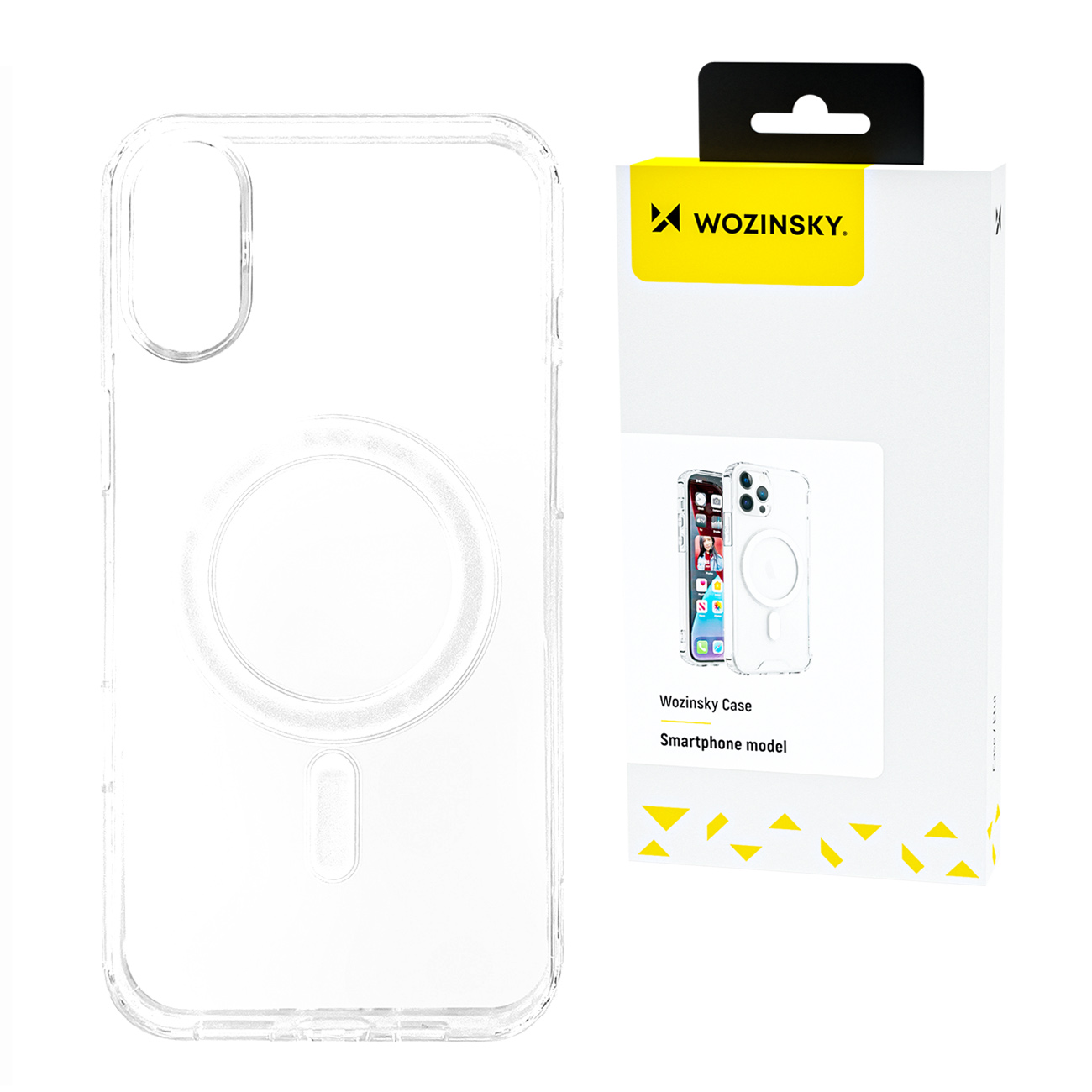 Etui case na Samsung Galaxy S24 FE Ultra Clear MagSafe – przezroczyste