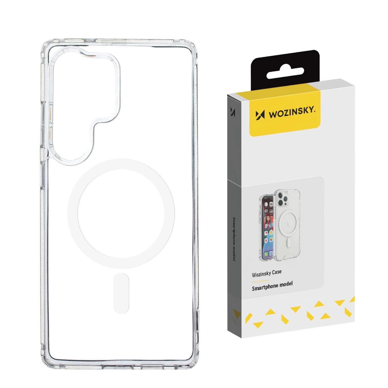 Etui ochronne Ultra Clear MagSafe do Samsung Galaxy S25 Ultra – przezroczyste Etui ochronne Ultra Clear MagSafe do Samsung Galaxy S25 Ultra – przezroczyste