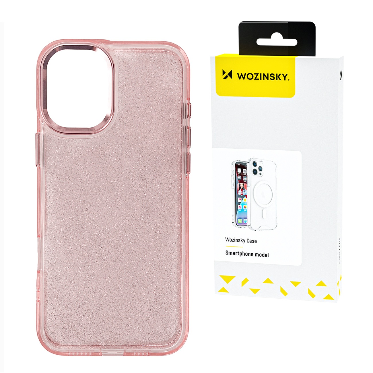 Etui na Samsung Galaxy S25+ Glitter Case – różowe z brokatem Etui na Samsung Galaxy S25+ Glitter Case – różowe z brokatem