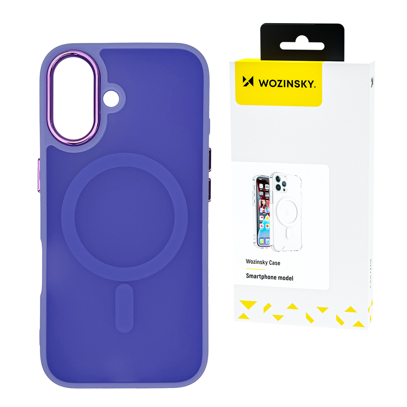 Etui pokrowiec na Samsung Galaxy S25+ Fashion Case MagSafe – fioletowe