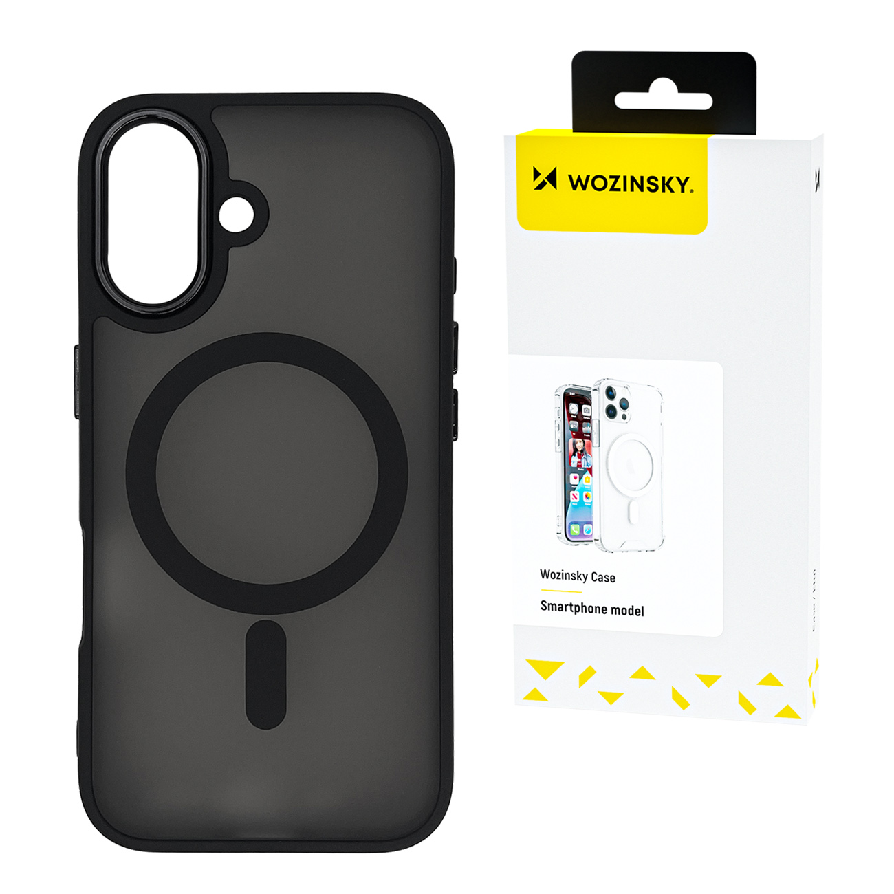 Etui pokrowiec na Samsung Galaxy S25+ Fashion Case MagSafe – czarne