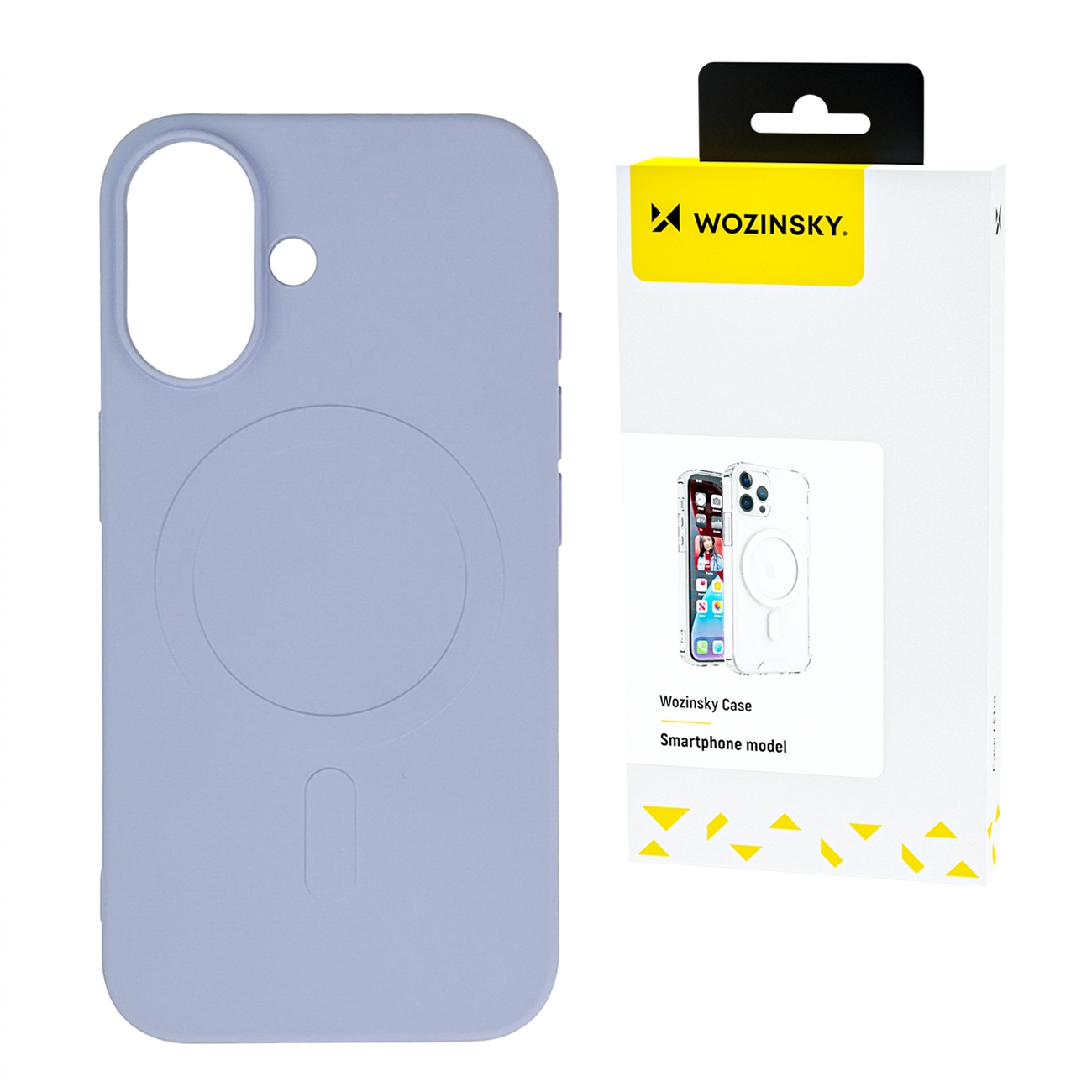 Silikonowe magnetyczne etui na Samsung Galaxy S25+ – fioletowe