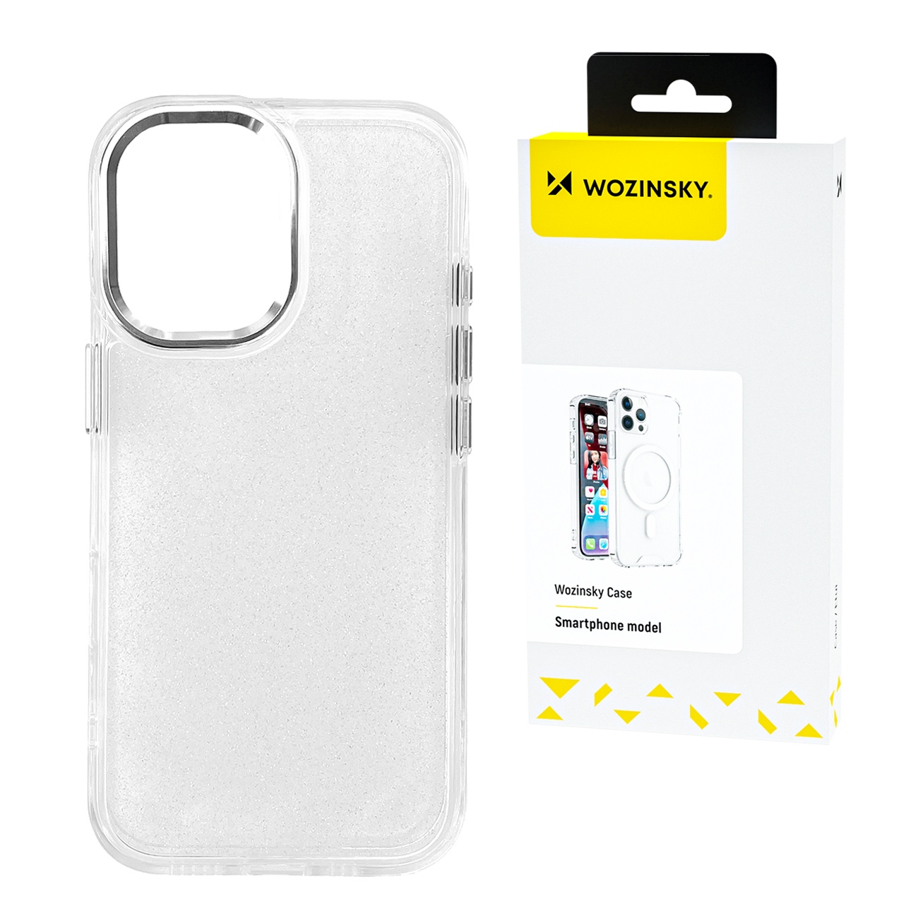 Etui pokrowiec na Samsung Galaxy S25 Glitter Case – przezroczyste z brokatem Etui pokrowiec na Samsung Galaxy S25 Glitter Case – przezroczyste z brokatem