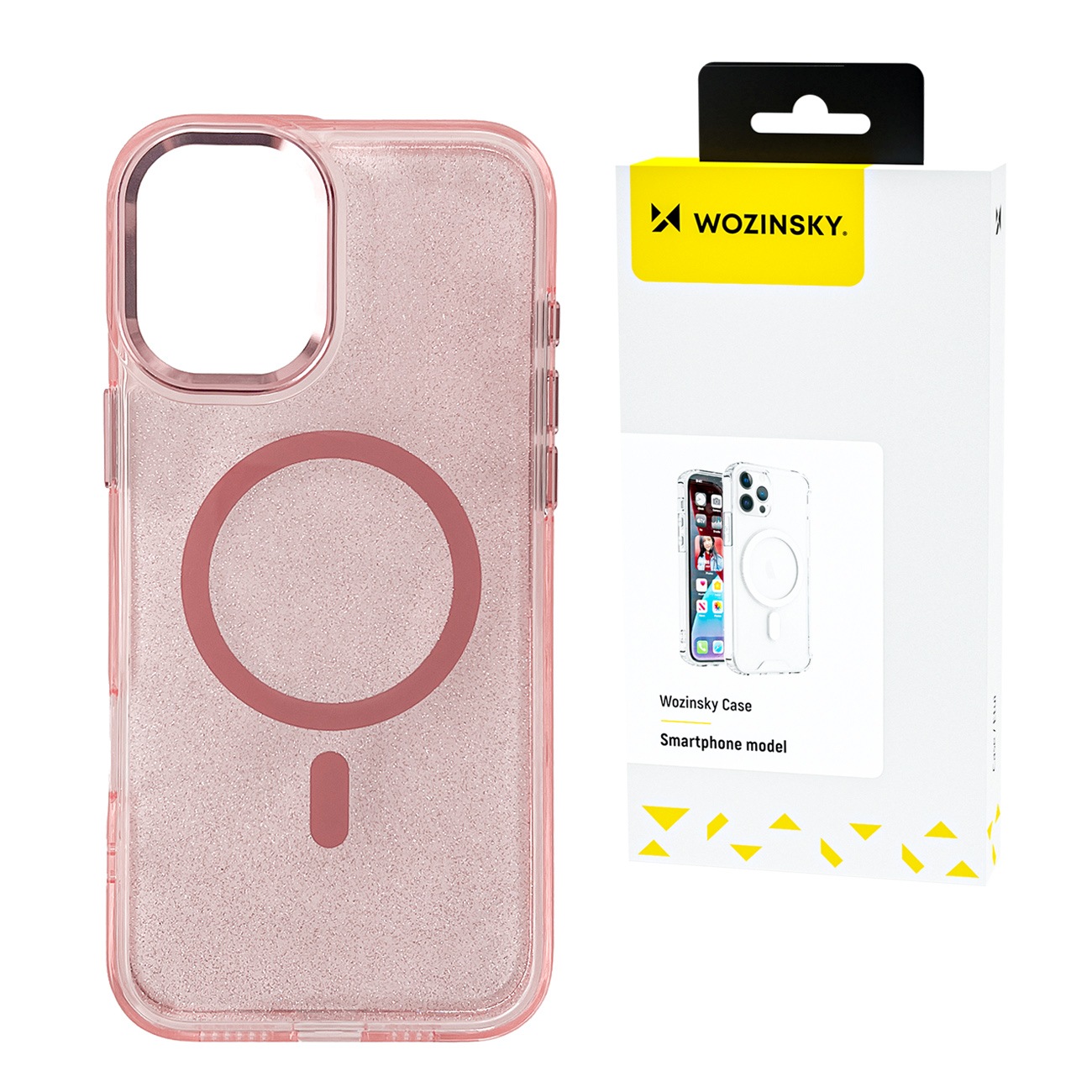 Etui pokrowiec na Samsung Galaxy S25 Glitter Case – różowe z brokatem Etui pokrowiec na Samsung Galaxy S25 Glitter Case – różowe z brokatem