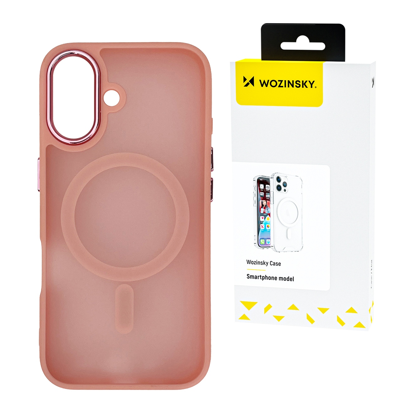 Etui plecki na Samsung Galaxy S25 Fashion Case MagSafe – różowe