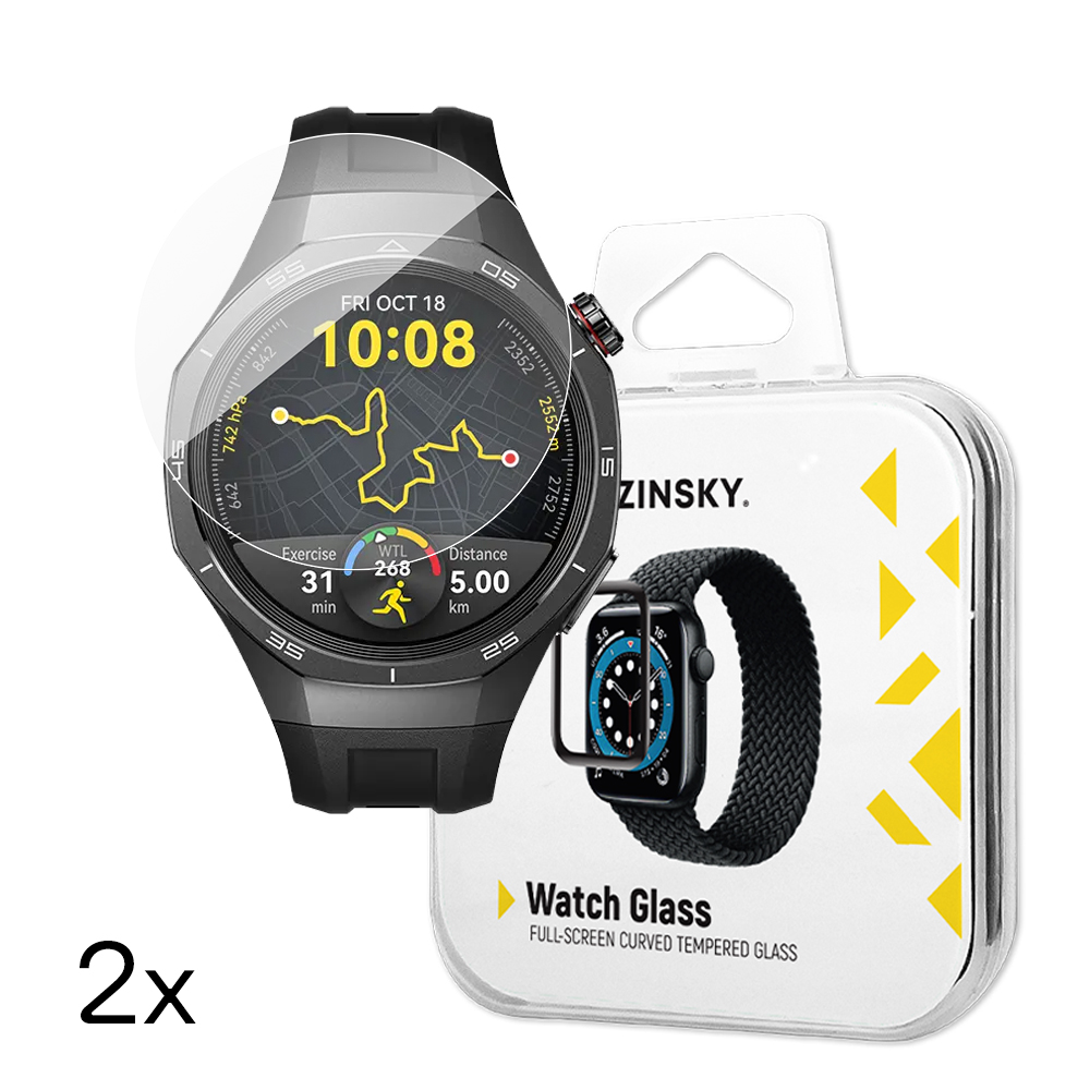 Szkło hartowane do Huawei Watch GT 5 / GT 5 Pro / GT 4 / GT 4 Pro / GT 3 / GT 3 Pro Full Glue 46 mm – 2 szt. Szkło hartowane do Huawei Watch GT 5 / GT 5 Pro / GT 4 / GT 4 Pro / GT 3 / GT 3 Pro Full Glue 46 mm – 2 szt.