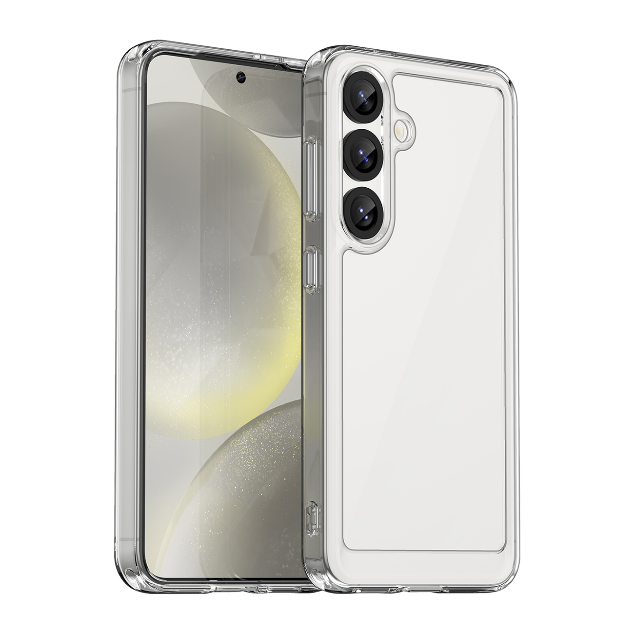 Etui z żelową ramką na Xiaomi Poco C71 Outer Space Case – przezroczyste