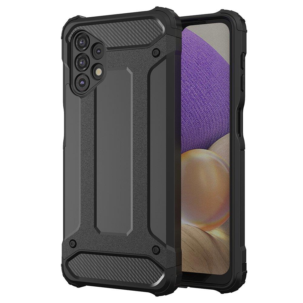 Pancerne hybrydowe etui pokrowiec Samsung Galaxy A73 Hybrid Armor – czarny
