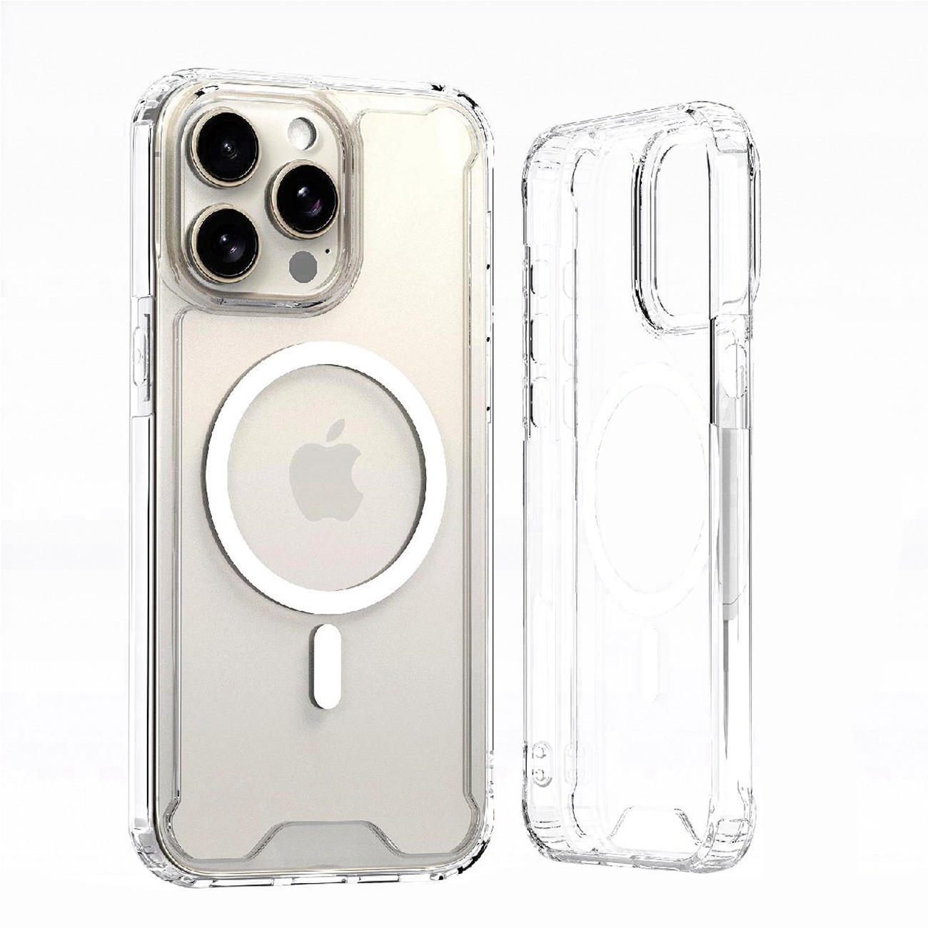 Etui pokrowiec na iPhone 16 Clear Corner Case MagSafe – przezroczyste