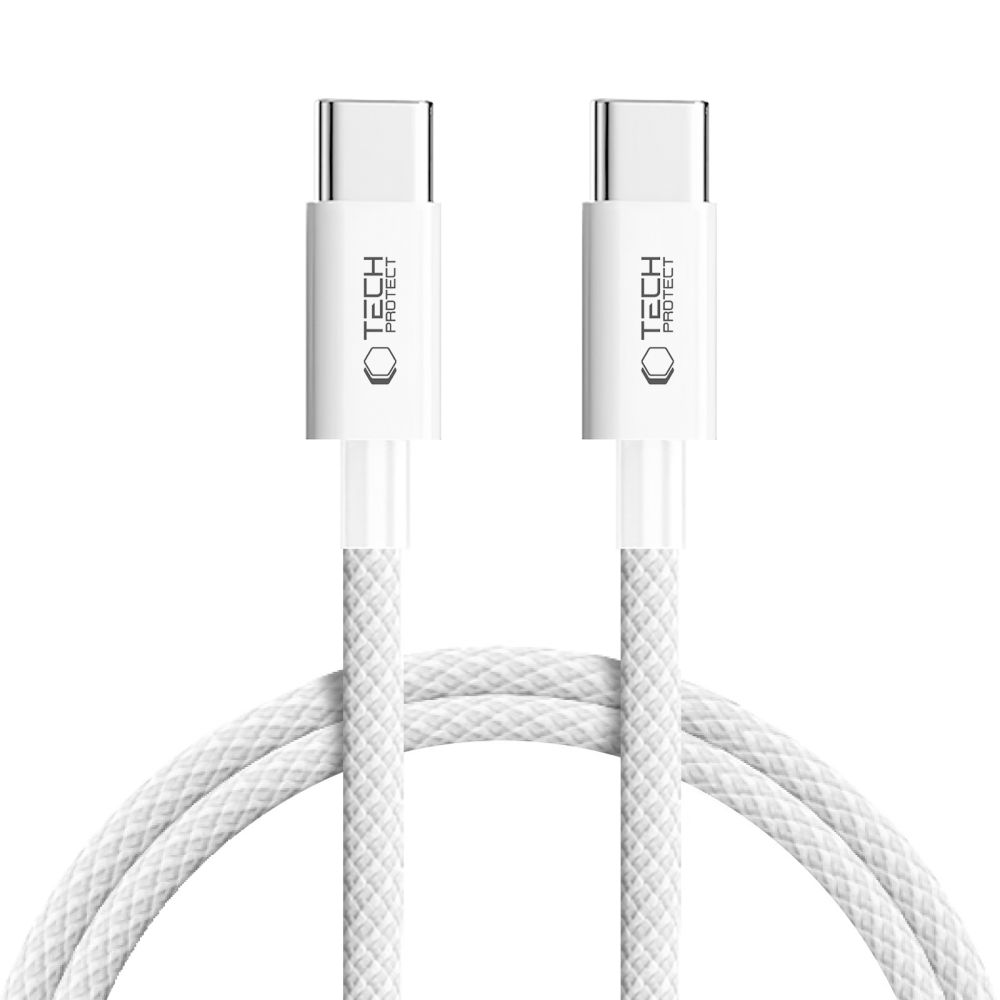 Kabel przewód USB-C PD 60W 3A 100 cm – szary