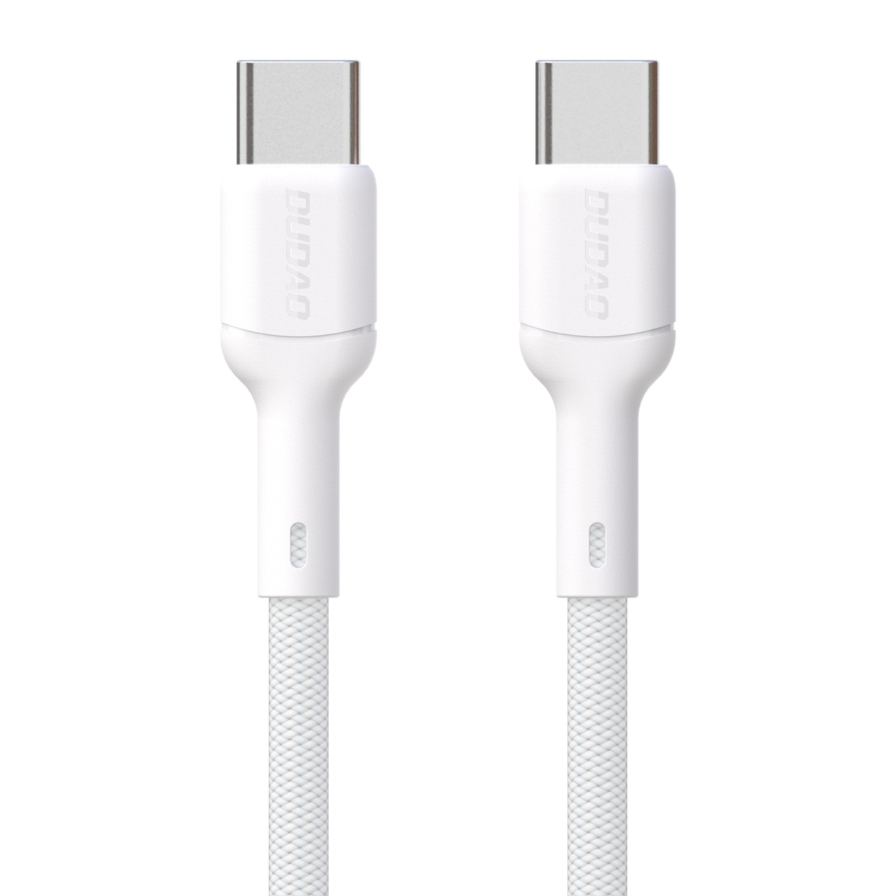 Kabel przewód USB-C 65W 1m – biały