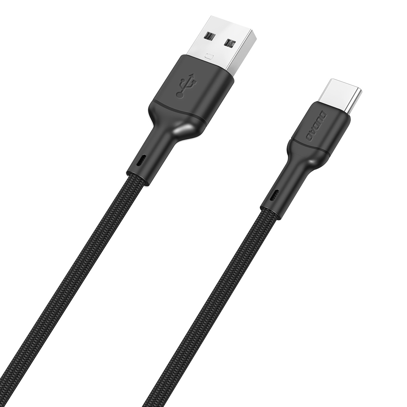 Kabel przewód USB-A – USB-C 5A 1m – czarny