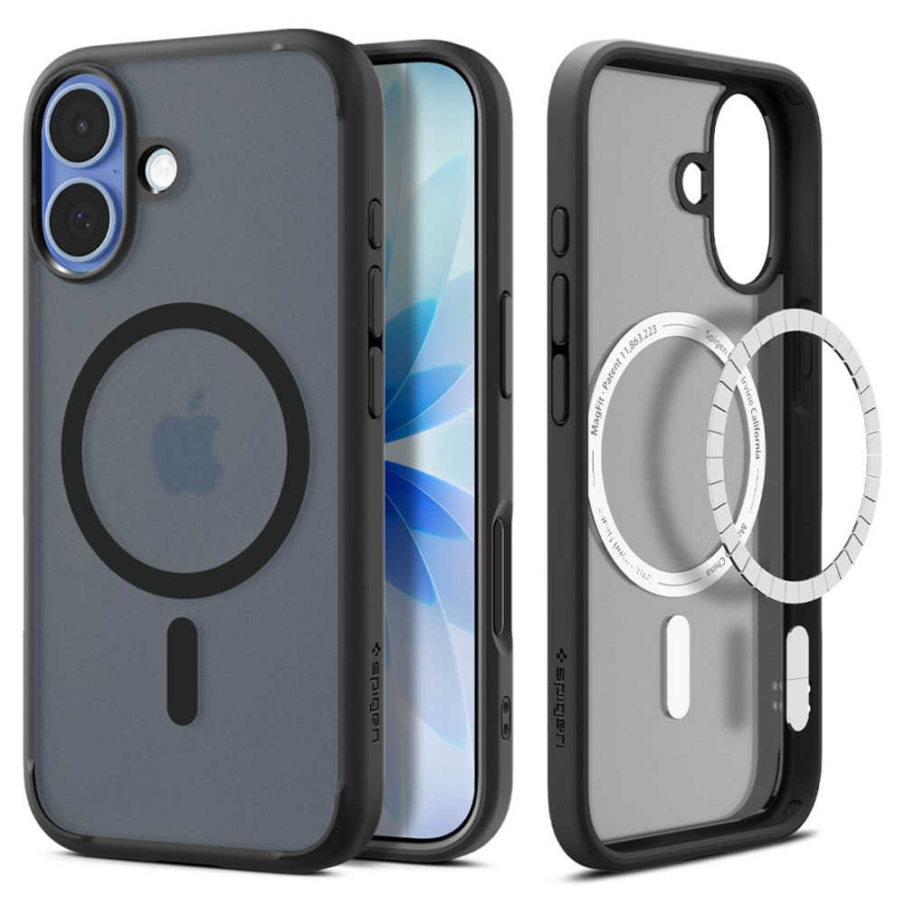Etui pokrowiec na iPhone 17 Ultra Hybrid MagSafe – czarne Etui pokrowiec na iPhone 17 Ultra Hybrid MagSafe – czarne