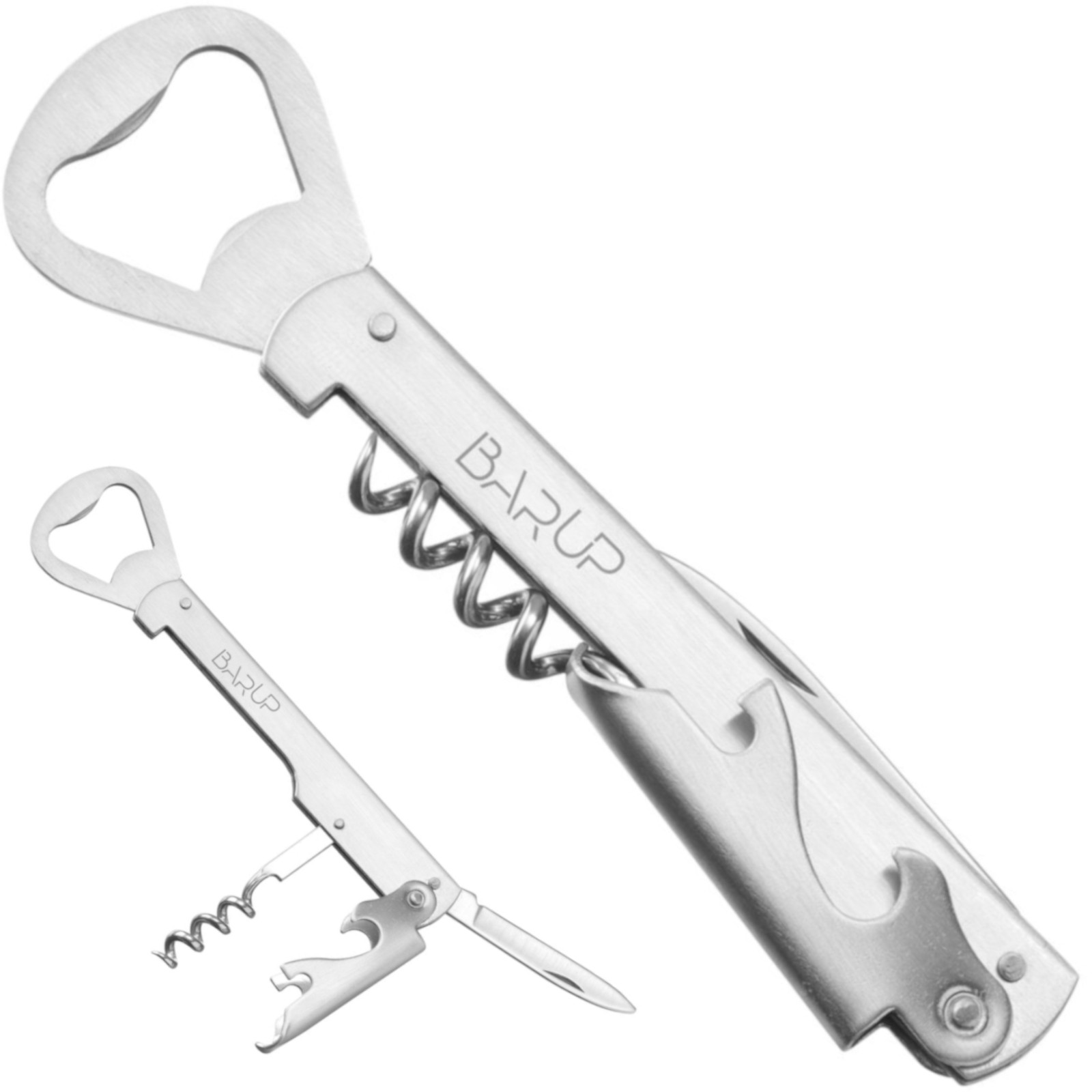 Otwieracz kelnerski do butelek 4w1 nożyk korkociąg dł. 142 mm Otwieracz kelnerski do butelek 4w1 nożyk korkociąg dł. 142 mm