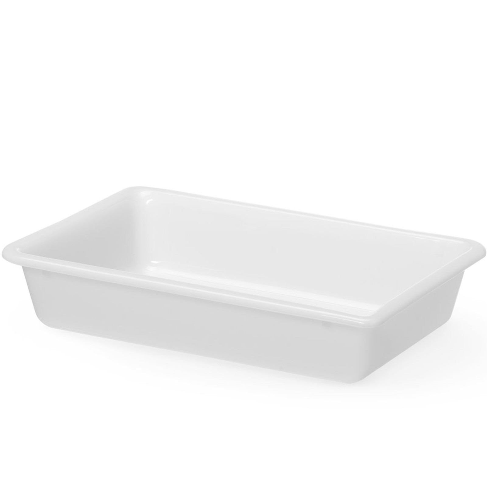 Pojemnik do panierowania płaski 3 l 340x235x70 mm – biały