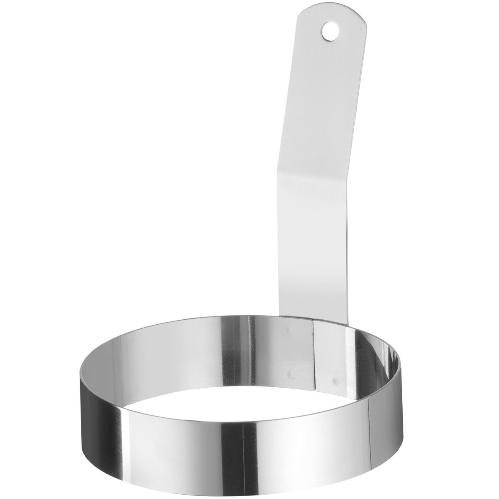 Forma obręcz pierścień z uchwytem do jajek sadzonych STAL śr. 103 mm Forma obręcz pierścień z uchwytem do jajek sadzonych STAL śr. 103 mm