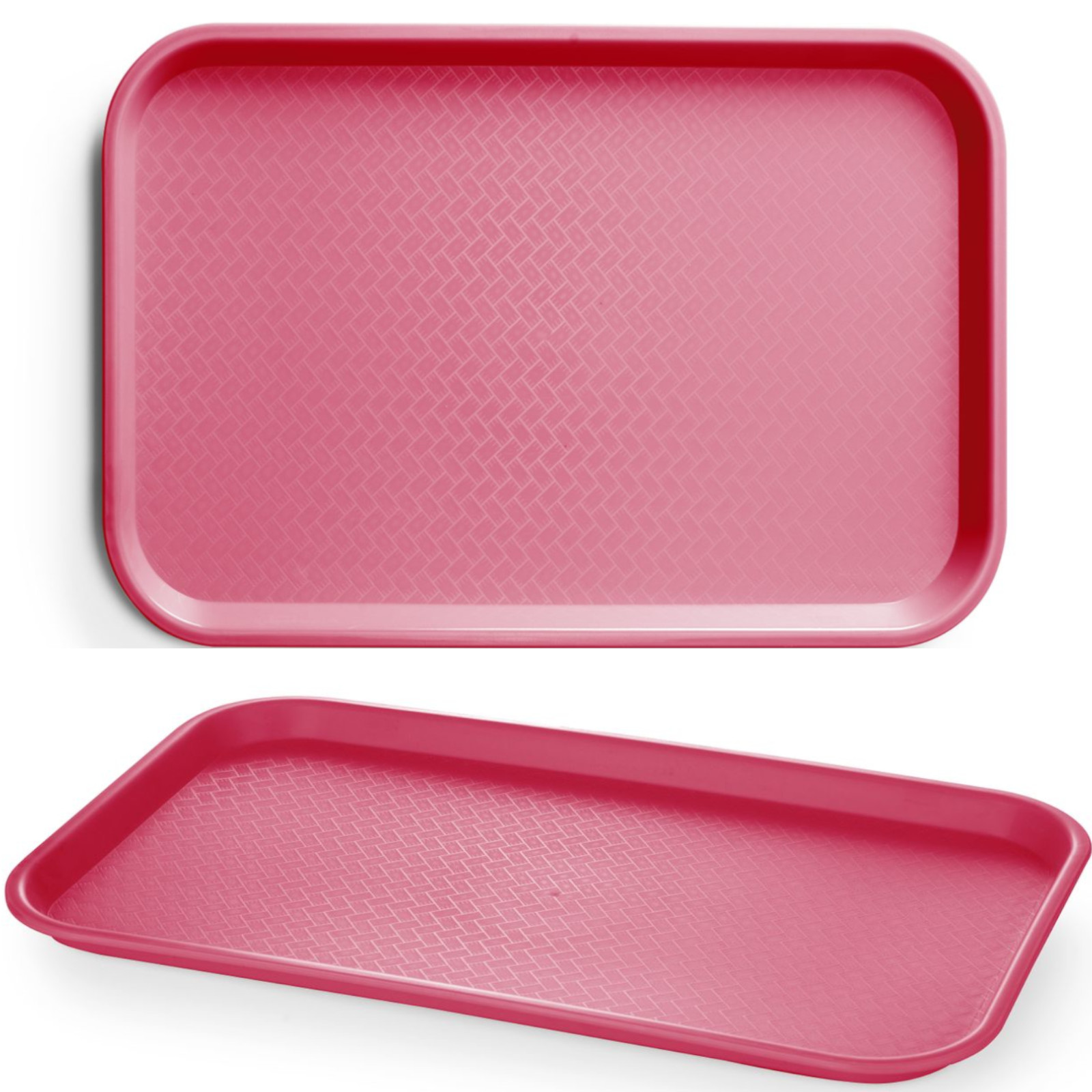Taca do serwowania Fast Food GN 1/1 530×325 mm – czerwona Taca do serwowania Fast Food GN 1/1 530×325 mm – czerwona