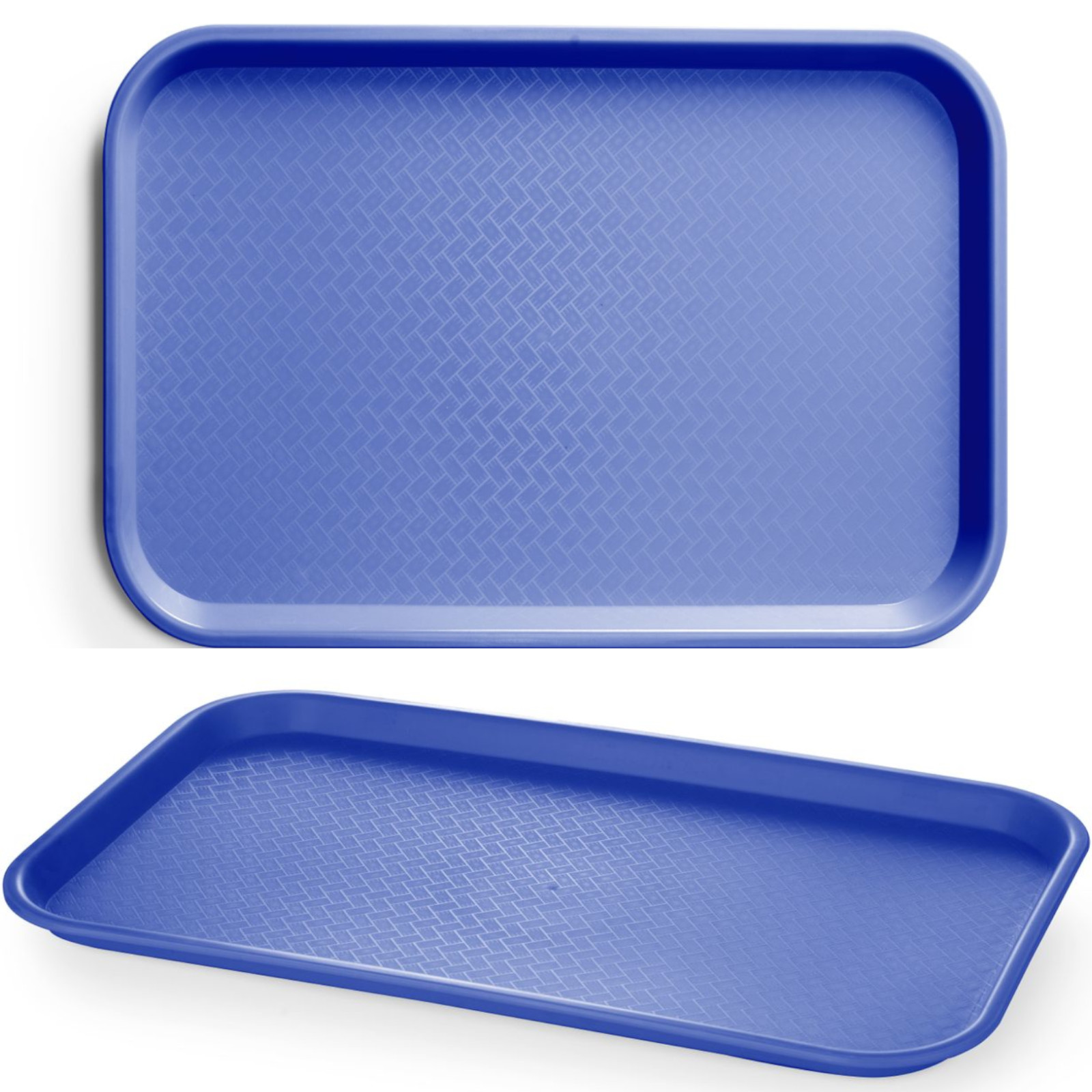 Taca do serwowania Fast Food GN 1/1 530×325 mm – niebieska Taca do serwowania Fast Food GN 1/1 530×325 mm – niebieska
