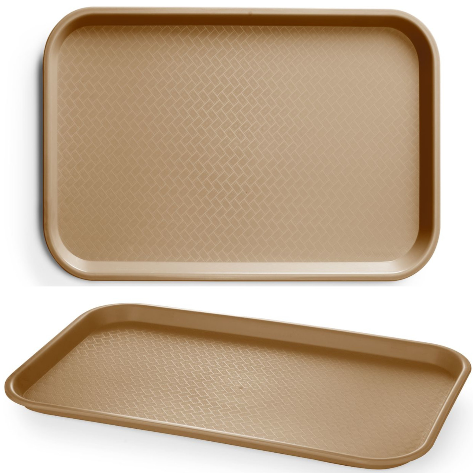 Taca do serwowania Fast Food GN 1/1 530×325 mm – brązowa Taca do serwowania Fast Food GN 1/1 530×325 mm – brązowa