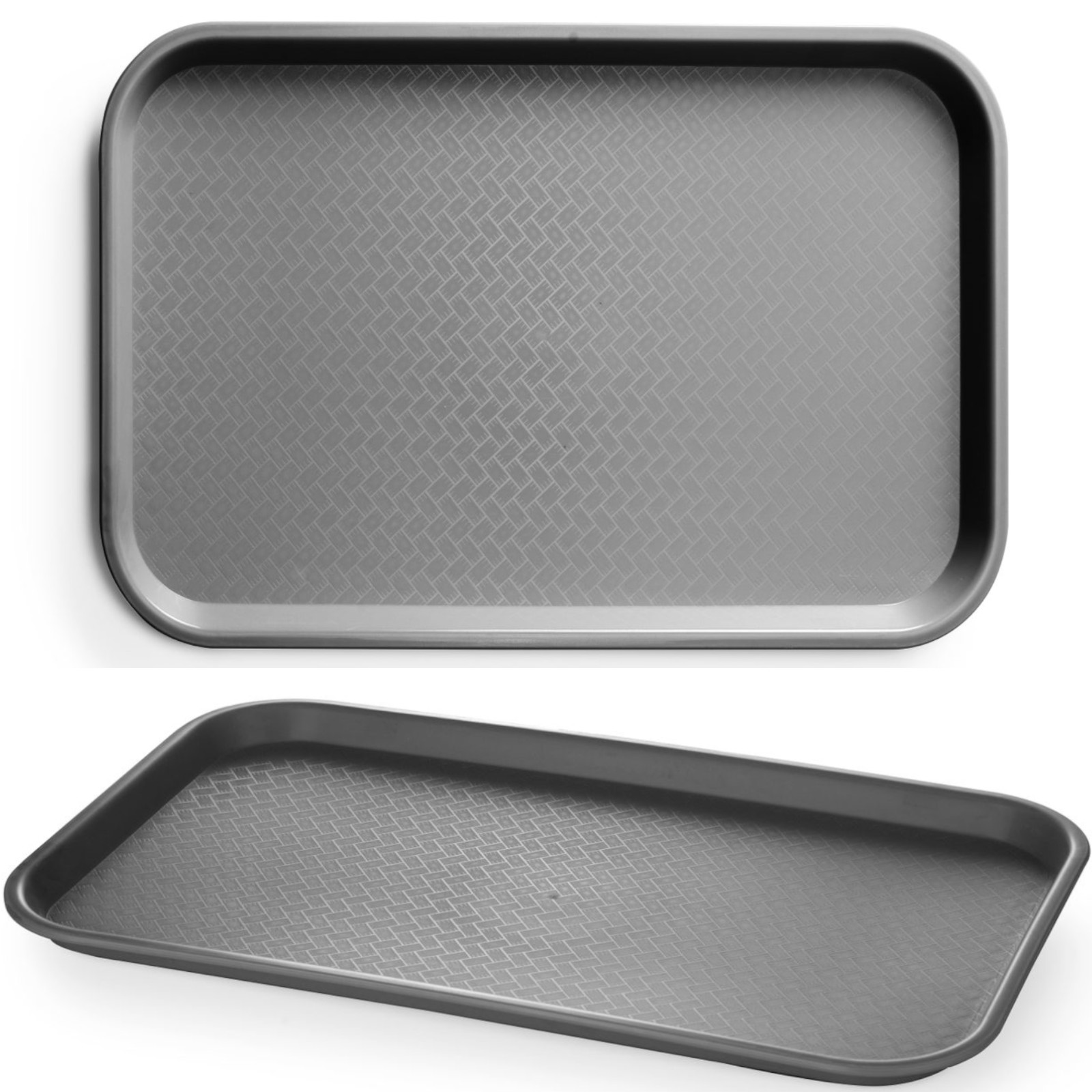 Taca do serwowania Fast Food GN 1/1 530×325 mm – czarna Taca do serwowania Fast Food GN 1/1 530×325 mm – czarna