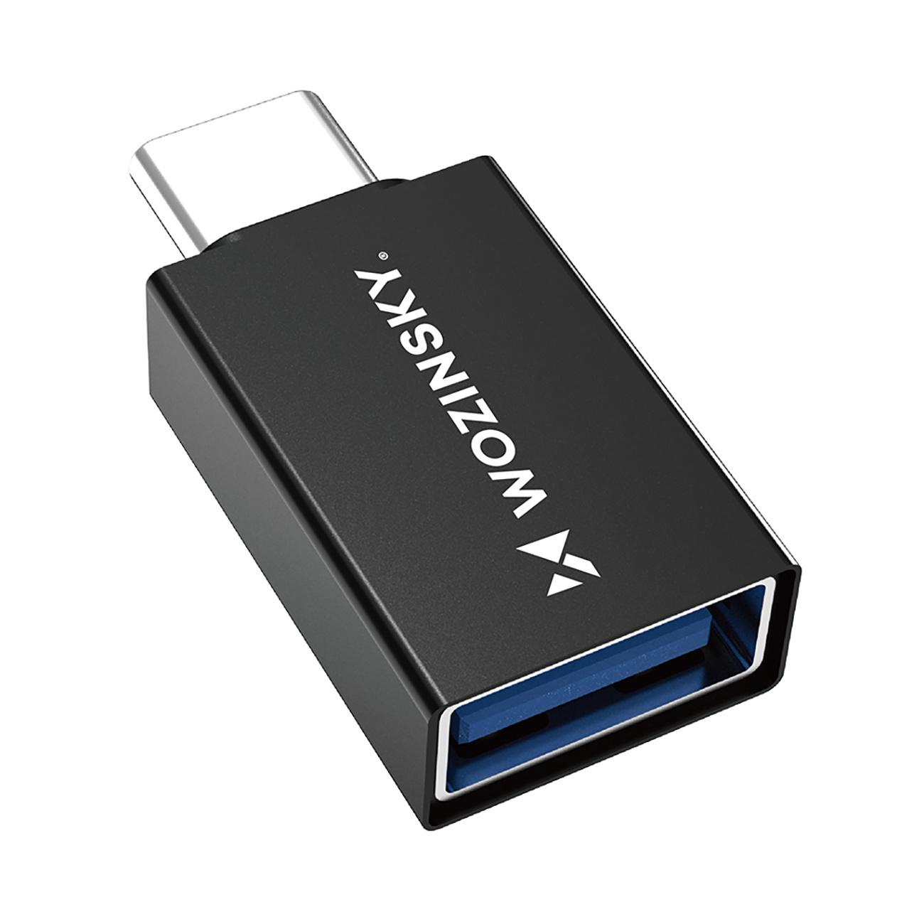 Adapter przejściówka USB-C – USB-A 10Gb/s – czarny
