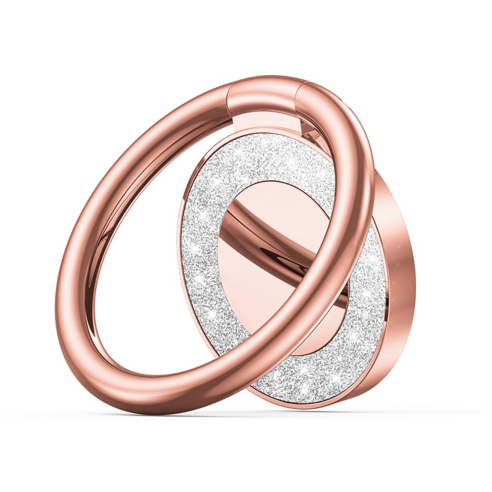 Uchwyt ring podstawka do smartfona Magnetic Phone Ring – różowy