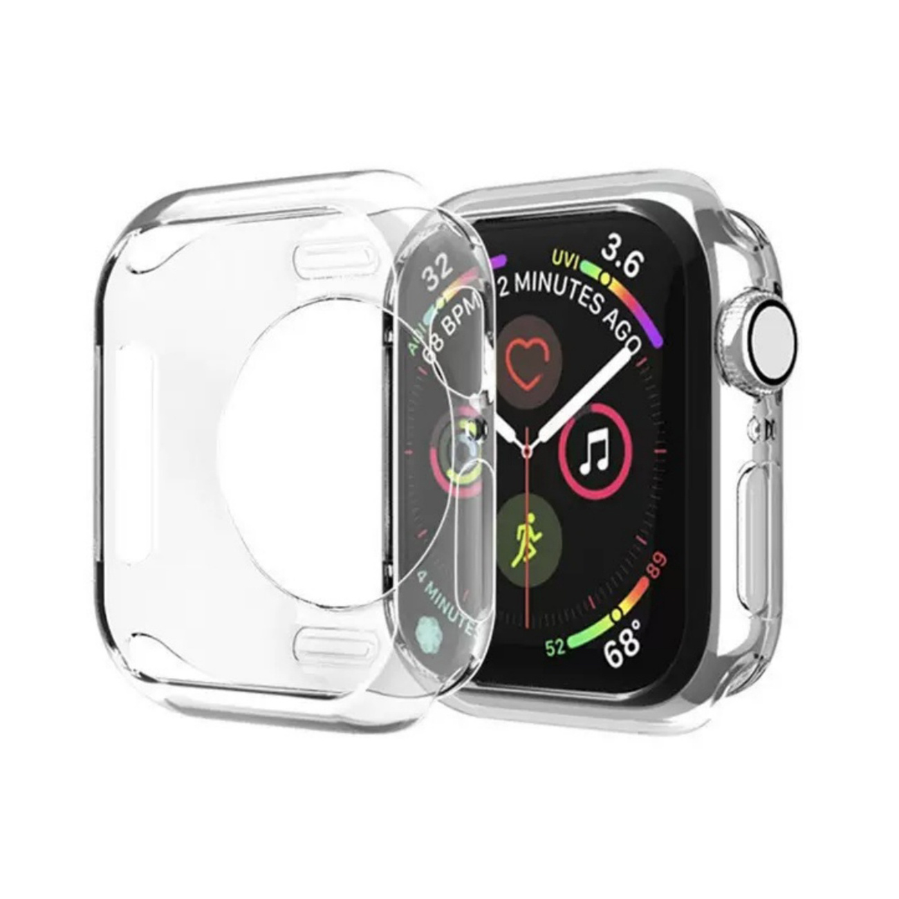 Etui na Apple Watch Series 7/8/9 41 mm Ultra Clear Watch Case – przezroczyste