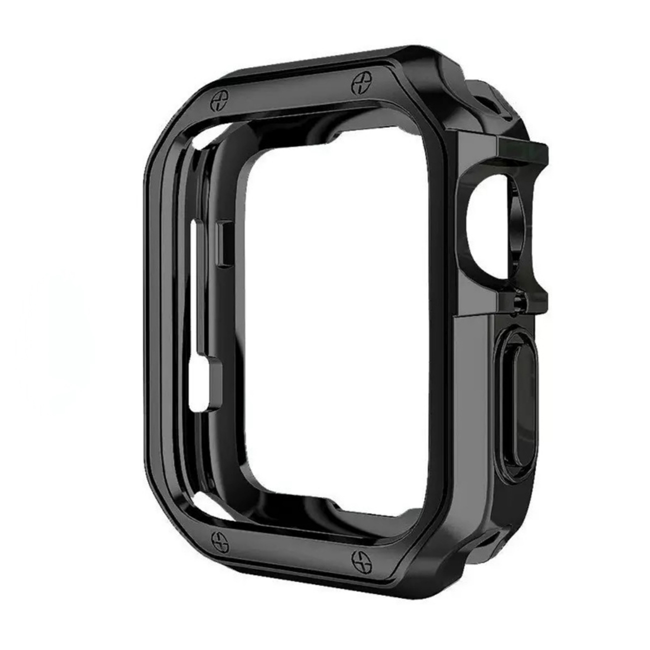 Etui na Apple Watch Series 10 42 mm Soft Strong Watch Case – czarne