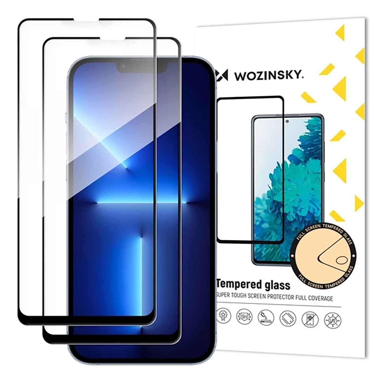 Szkło hartowane na Samsung Galaxy M56 Full Glue Tempered Glass – 2 szt.