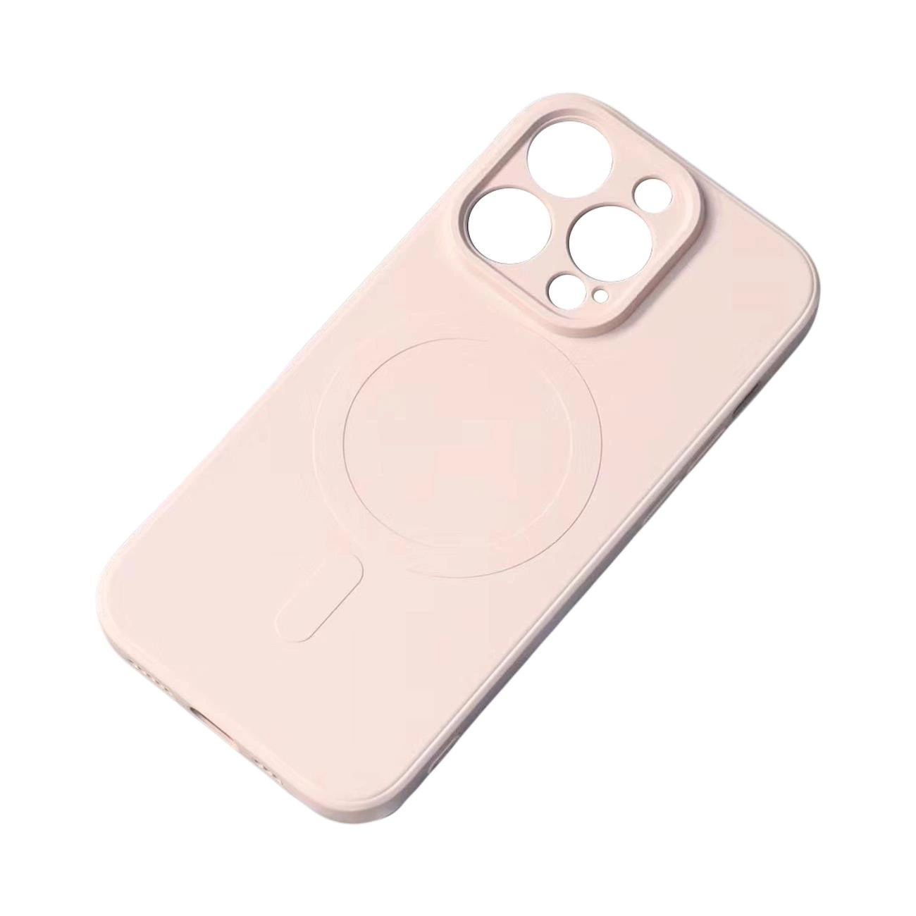Etui ochronne plecki na Samsung Galaxy A36 5G MagSafe Silicone Case – różowe