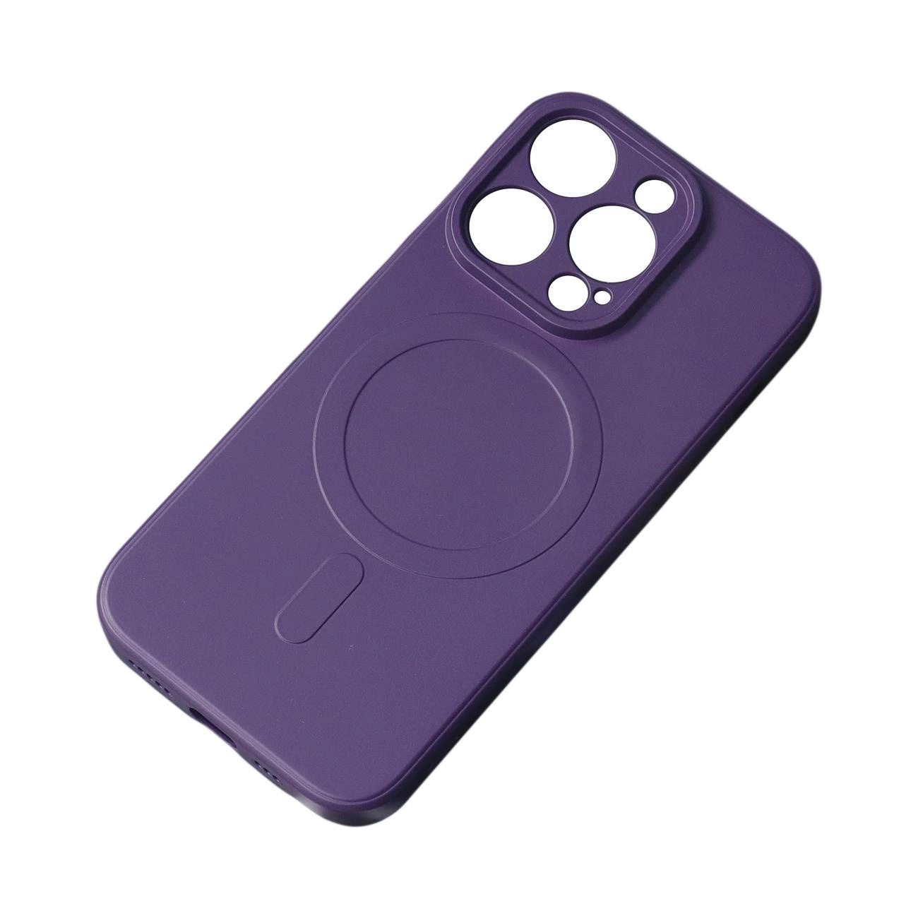 Etui ochronne plecki na Samsung Galaxy A36 5G MagSafe Silicone Case – fioletowe
