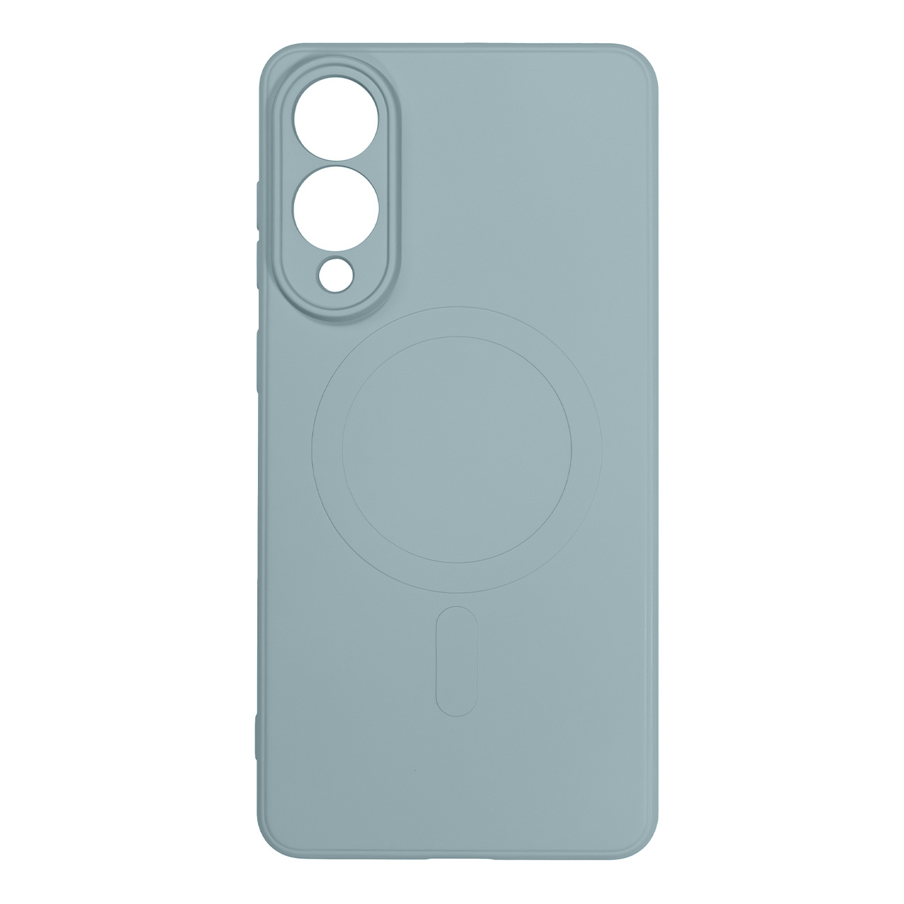 Etui pokrowiec na Samsung Galaxy S25 Edge MagSafe Liquid Silicone Case – jasnoniebieskie