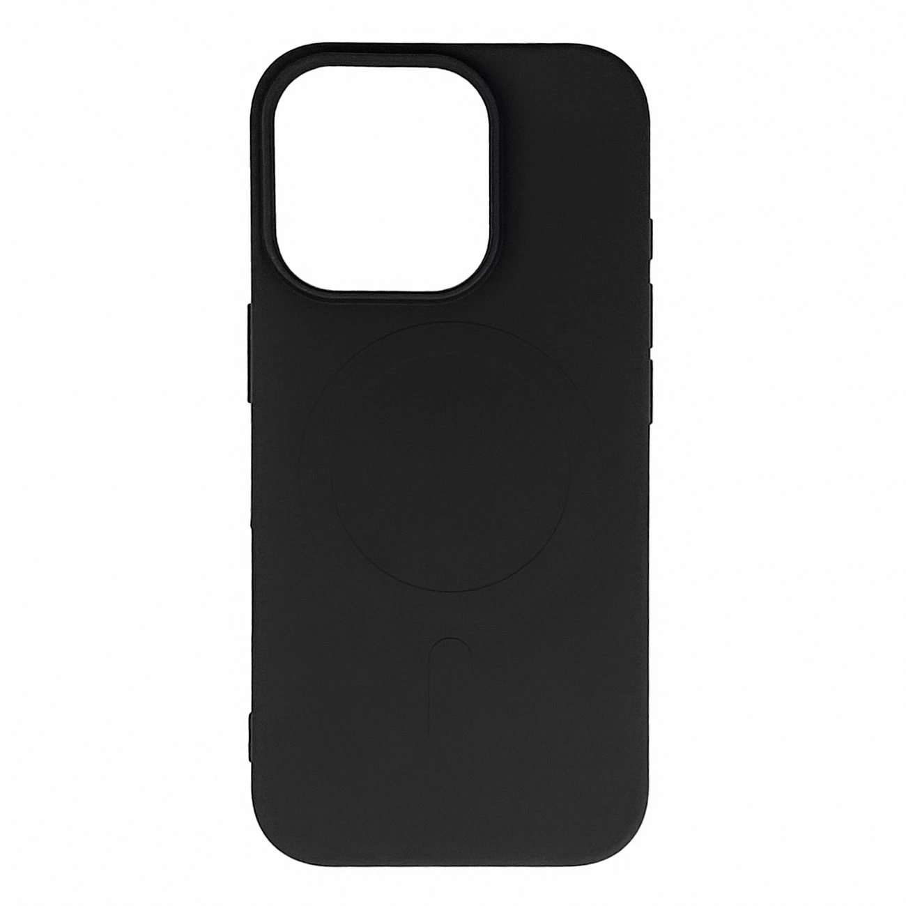 Etui plecki silikonowe na iPhone 17 Pro MagSafe Liquid Silicone Case – czarne