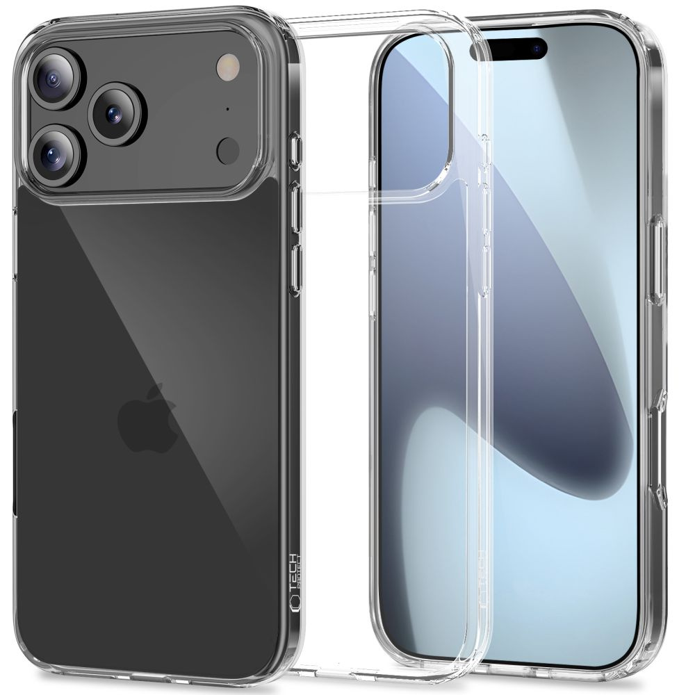 Etui pokrowiec case na iPhone 17 Pro FlexAir Hybrid – przezroczyste Etui pokrowiec case na iPhone 17 Pro FlexAir Hybrid – przezroczyste